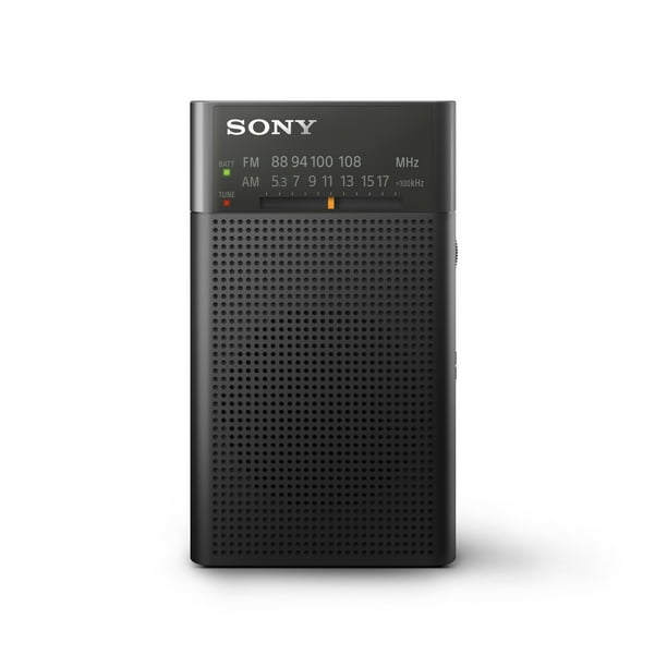 Sony ICF-P27 Compact Pocket AM/FM Portable Radio with Speaker and