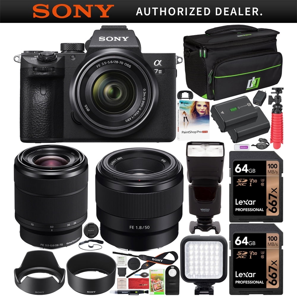 Sony a7III Full-Frame Mirrorless Camera with 28-70mm Lens Sony a7III Full-Frame Mirrorless Camera with 28-70mm Lens