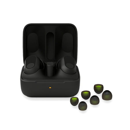 Sony INZONE Buds Gaming Earbuds (Black) - Noise-Canceling Mic with Earbud Replacement Tips