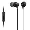 thumbnail interactive-video image 1 of Sony MDR-EX14AP Wired In-ear Earbud Headphones with Microphone, Black, 1 of 4
