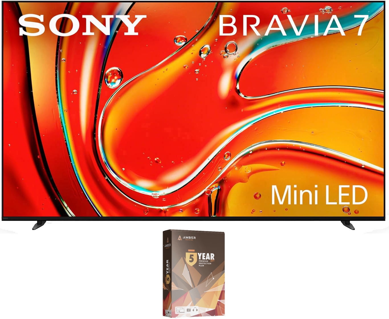 Sony K65XR70 65 Inch 4K Bravia LCD Mini LED Full Array HDR Google TV with 5 Year Amber Protection Plan (2024)