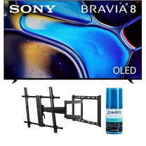 Sony K65XR80 65 Inch IMAX Enhanced Bravia OLED 4K HDR Google TV with a Walts TV Large/Extra Large Full Motion Mount for 43"-90" Compatible TV's and Walts HDTV Screen Cleaner Kit (2024)