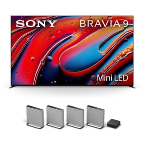 Sony K65XR90 65" XR90 Series Bravia Mini LED HDR QLED 4K Google TV with a Sony HT-A9M2 4.0.4 Ch BRAVIA Theater Quad Soundbar with Dolby Atmos (2024)