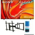 thumbnail image 1 of Sony K75XR70 75 Inch 4K Bravia LCD Mini LED Full Array HDR Google TV with a Walts TV Large/Extra Large Full Motion Mount for 43"-90" Compatible TV's and Walts HDTV Screen Cleaner Kit (2024), 1 of 9