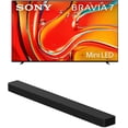 thumbnail image 1 of Sony K75XR70 75 Inch 4K Bravia LCD Mini LED Full Array HDR Google TV with a Sony HT-A8000 BRAVIA Theater Bar Soundbar (2024), 1 of 9