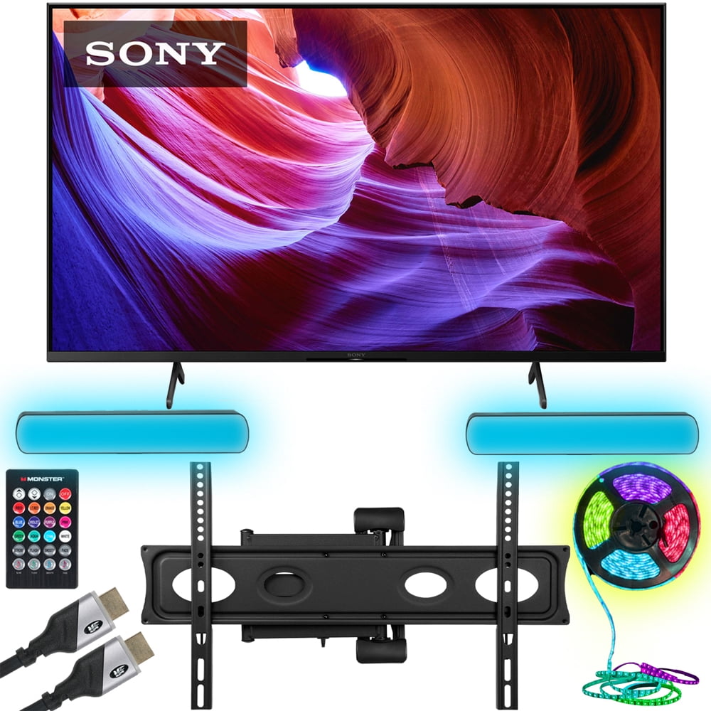 Sony KD43X85K 43" X85K 4K HDR LED TV with Smart Google TV Bundle with