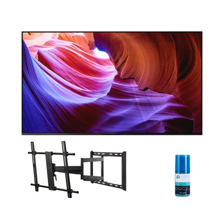 Sony KD50X85K 50-inch 4K HDR LED with PS5 Features Smart TV with Walts TV Full Motion Mount and Screen Cleaner Kit (2022)