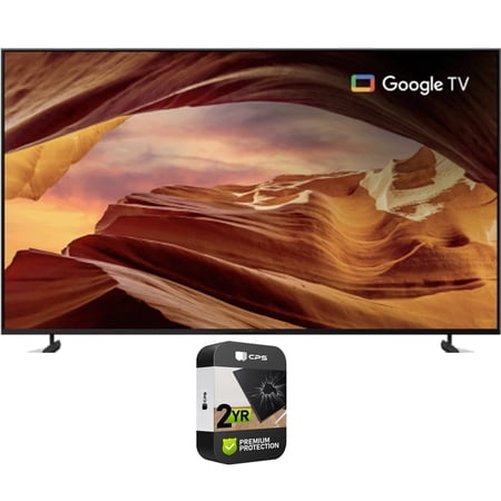 Sony KD85X77L 85" 4K HDR LED Smart Television with Voice Remote Control & User Manual