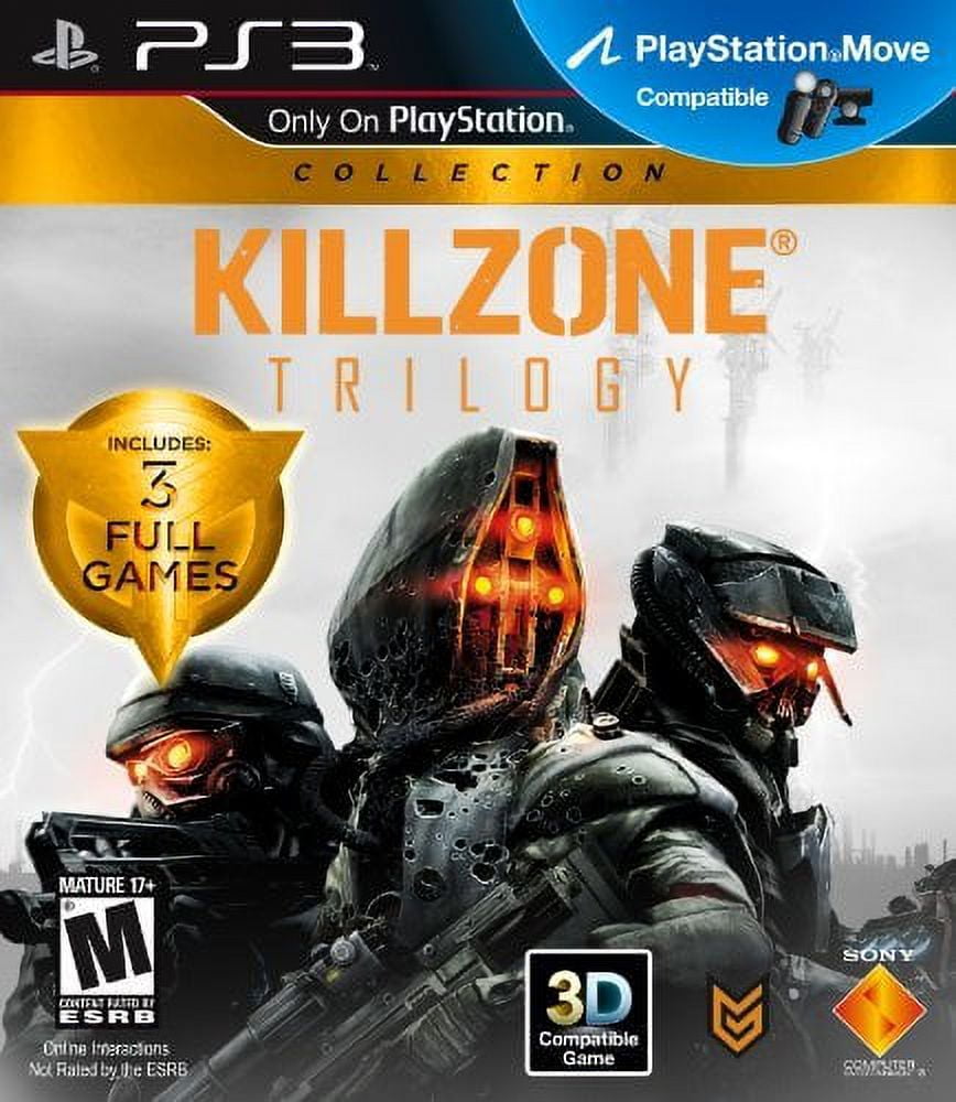  PS3 Killzone Trilogy Collection - 2 Disc : Sony