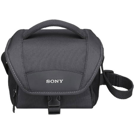 Sony - LCS U11 Soft Camera Case - Black