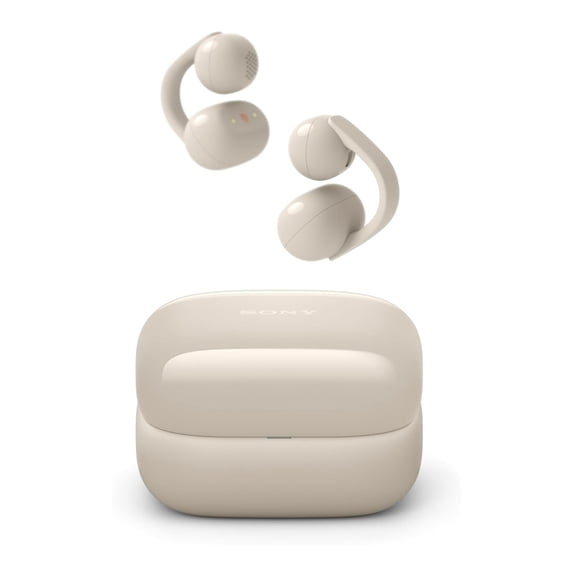 Sony LinkBuds Clip Open-Ear Truly Wireless Earbuds (Greige)