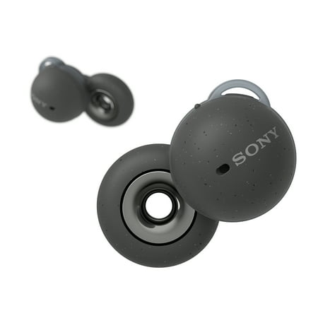 Sony - LinkBuds True Wireless Open-Ear Earbuds - Dark Gray