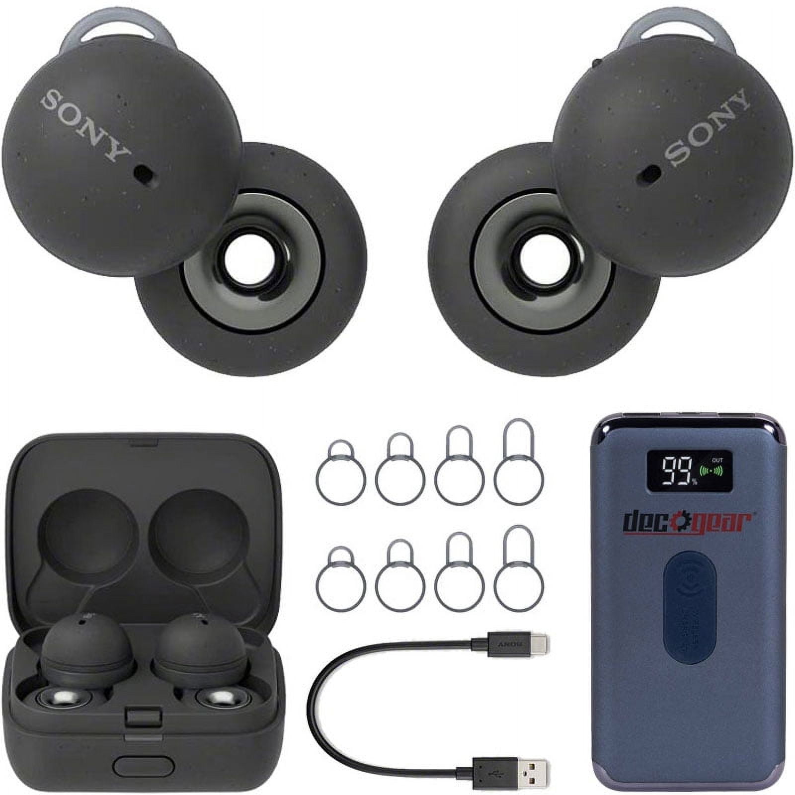 Sony LinkBuds True Wireless Open-Ear Earbuds Dark Gray WFL900/H - Best Buy