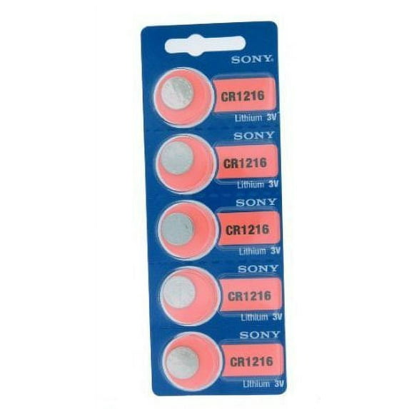 Sony Lithium 3V Batteries Size CR1216 (