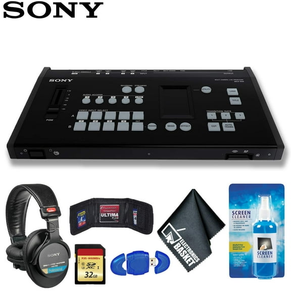 Sony MCX-500 4-Input Global Production Streaming/Recording Switcher Deluxe Kit