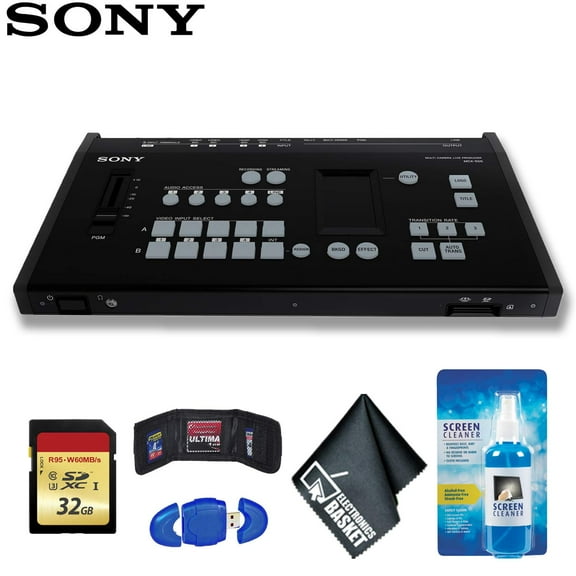 Sony MCX-500 4-Input Global Production Streaming/Recording Switcher Standard Kit