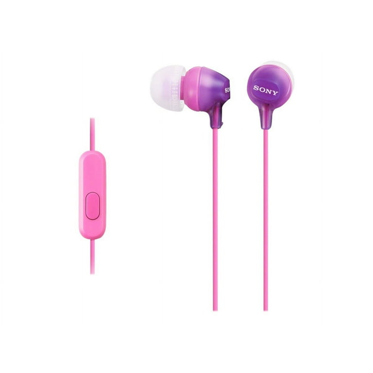 Sony MDR-EX15AP Fashion Color EX Series In-Ear Headphones with Mic