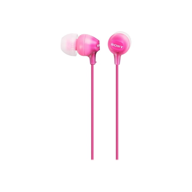 Sony MDR-EX15LP - EX Series - earphones - in-ear - wired - 3.5 mm jack - pink