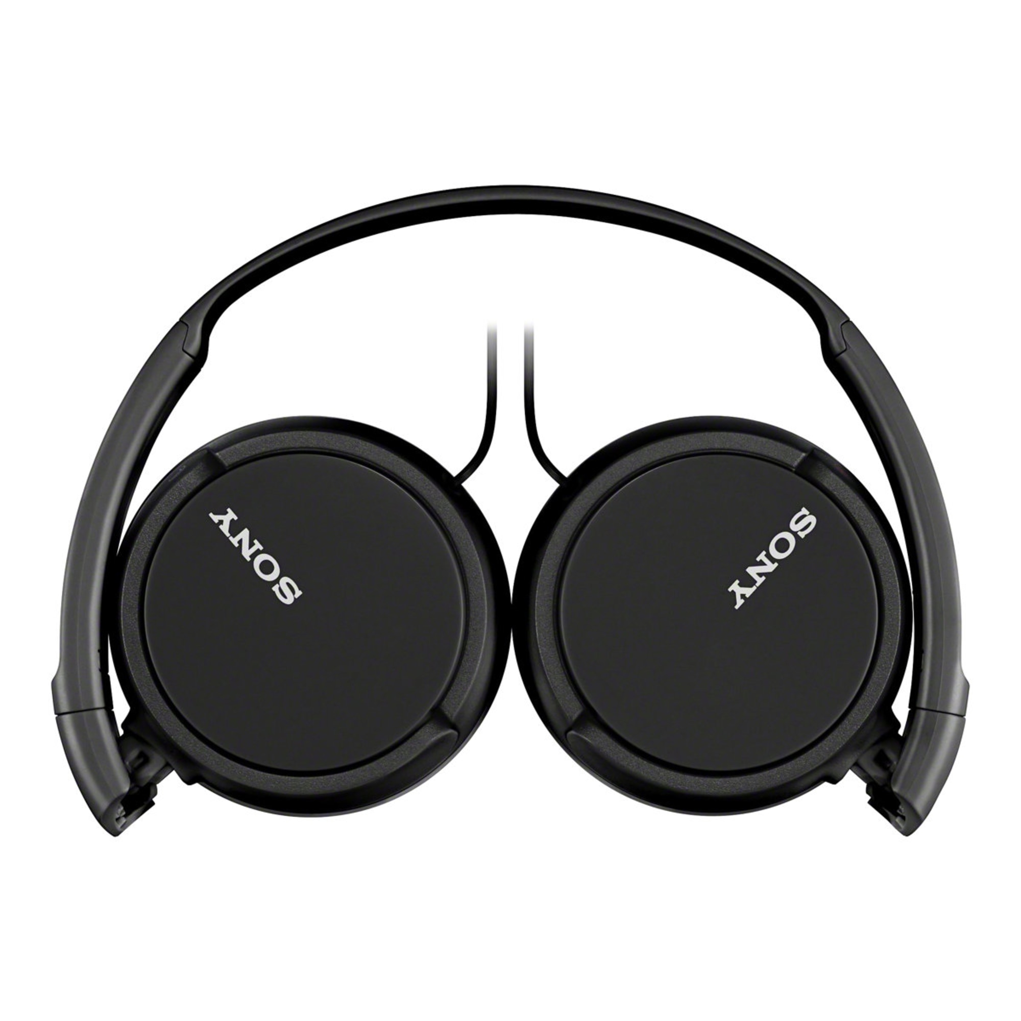 Sony MDR-ZX110AP EXTRA BASS Headphones with Mic- Black - image 1 of 3