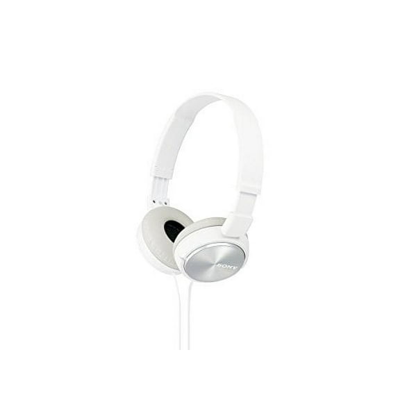 Sony MDR-ZX310-White Wired Headphones with Lightweight Adjustable Headband