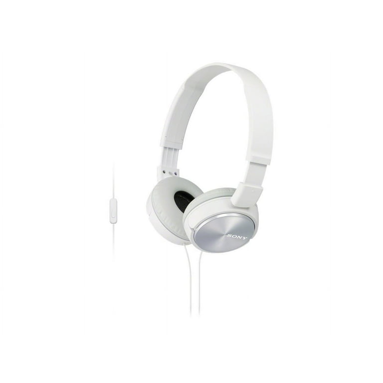 Sony MDR-ZX310AP - ZX Series - headphones with mic - full size - wired -  3.5 mm jack - white | Over-Ear-Kopfhörer