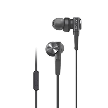 Sony - Wired Extra Bass In-ear Headphones - Black