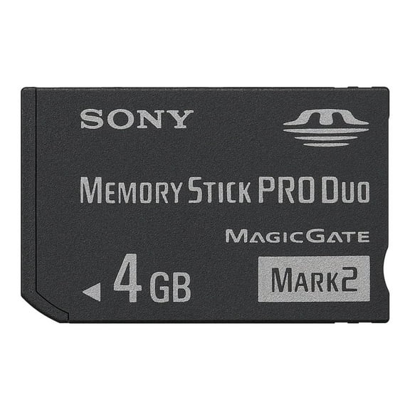 Sony MSMT4G/TQM - Flash memory card - 4 GB - Memory Stick PRO Duo Mark2