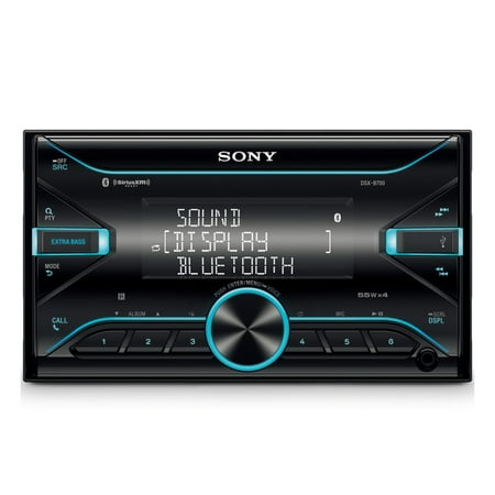 Sony - Built-in Bluetooth - In-Dash Digital Media Receiver - Black