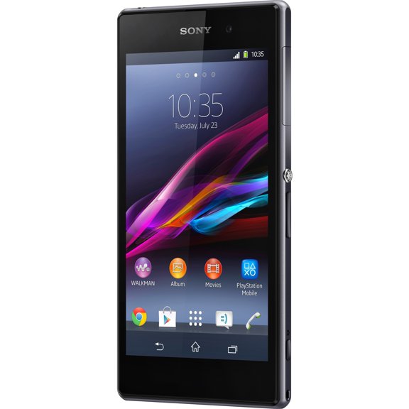 Sony Mobile Sony Xperia Z1 16 GB Smartphone, 5" LCD Full HD 1920 x 1080, 2 GB RAM, Android 5.1 Lollipop, 4G, Black