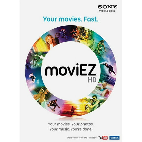 Sony moviEZ HD - License - 1 user - ESD - Win