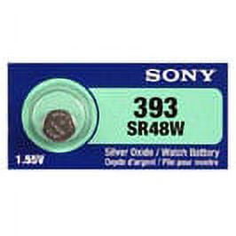 Sony Murata 309/393 - SR48 Silver Oxide Button Battery 1.55V - 10 Pack