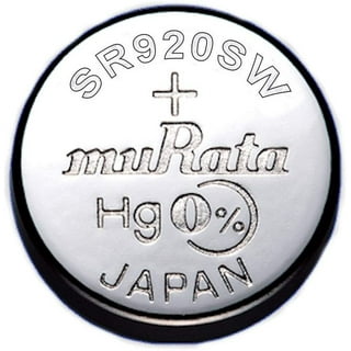 5 Murata Replaces Sony Silver Oxide SR44SW SR44W SR44 1.55V Watch Battery