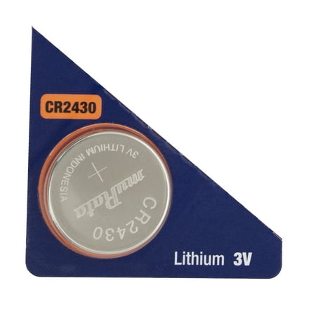 Sony Murata CR2430 3V Lithium Coin Battery - 2 Pack