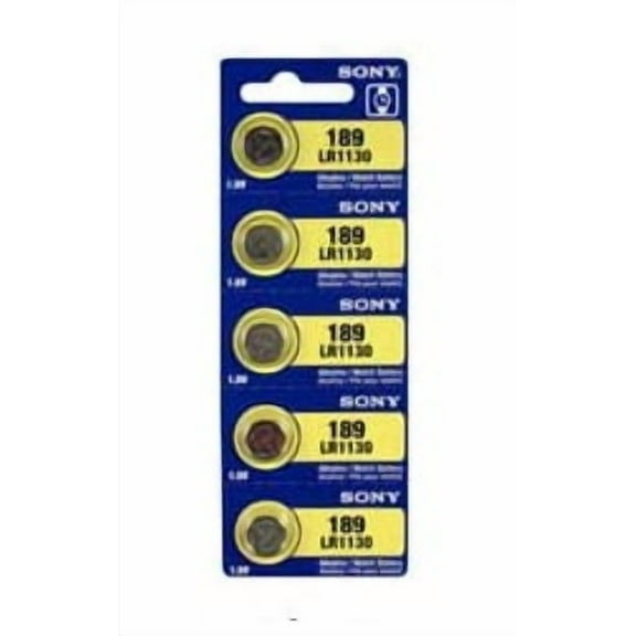 Sony Murata LR1130 Alkaline Button Watch Battery 1.5V - 100 Pack +FREE SHIPPING!