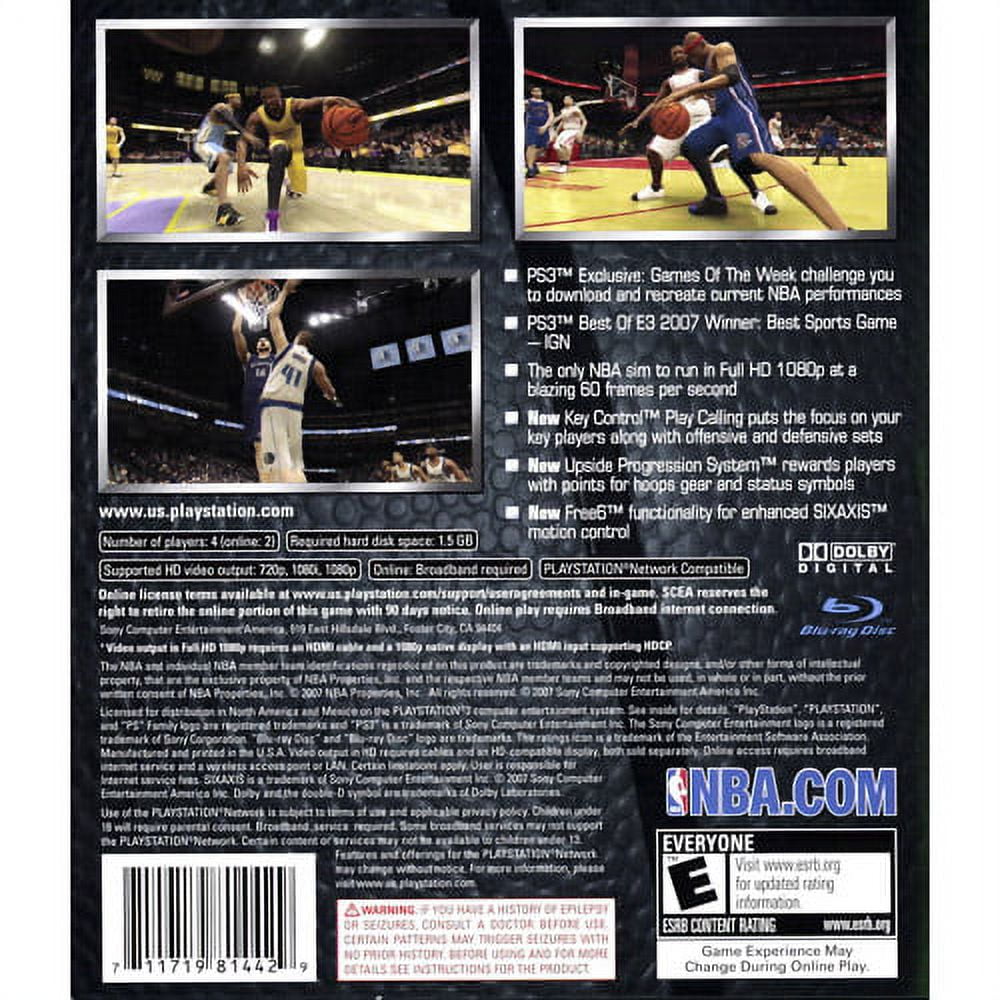 Sony NBA 08 Featuring Games of the Week (PS3)