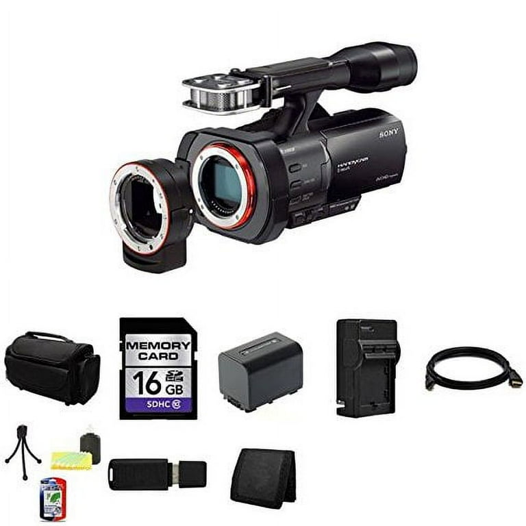 Sony NEX-VG900 Full-Frame Interchangeable Lens Camcorder Bundle