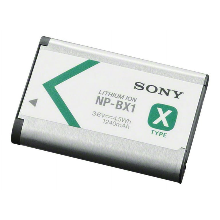 Sony NP-BX1 Camera Battery, Li-Ion 1240mAh, for Action Cam, Cyber