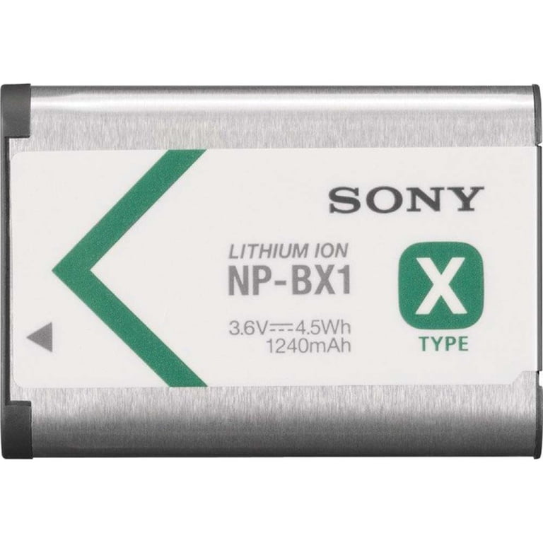 Sony NP-BX1 Li-Ion Battery 1240mAh for ZV-1, ZV-1F; Cyber-shot DSC