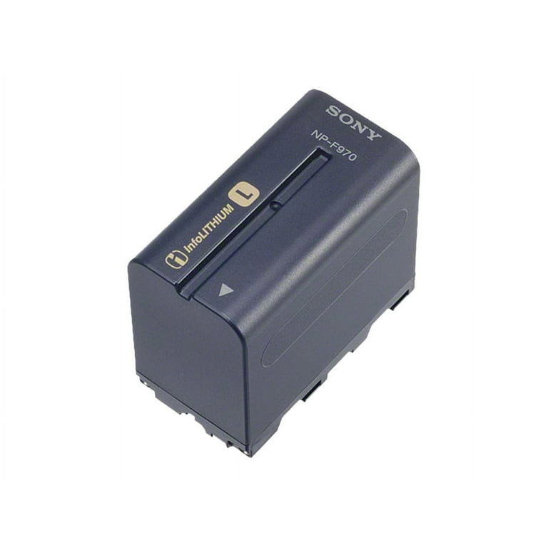 Sony NP-F970 - Camcorder battery - Li-Ion - 6600 mAh - for Sony HVR-V1P,  Z1J, Z7J; NXCAM HXR-NX100, NX200, NX5R, NEX-FS100, FS700; XDCAM PXW-Z150