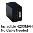 thumbnail image 1 of Sony NP-FH100 Extended Life Replacement Battery Pack 4200MAH For Sony DCR-DVD403 DCR-HC26 DCR-HC46 DCR-SR300 DCR-SR82C DCR-DVD103 DCR-DVD405 DCR-HC28 DCR-HC48 DCR-SR300C HDR-CX7, 1 of 1
