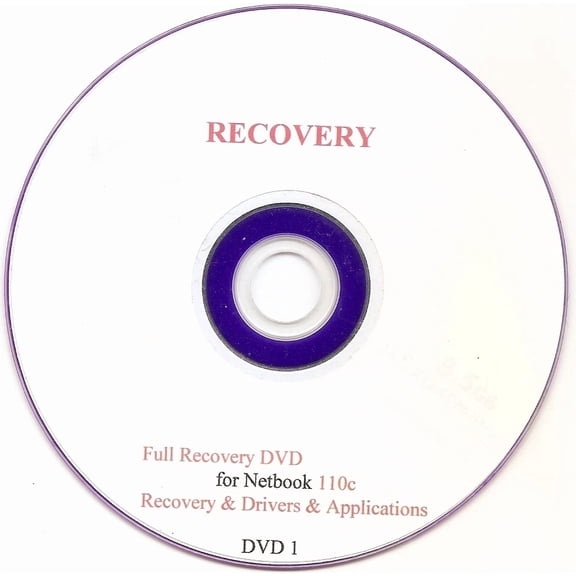 Sony Netbook 110C Recovery & Drivers & Application Dvd