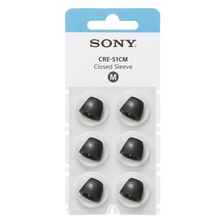 Sony - OTC Hearing Aid Closed Sleeve for CRE-E10 - Black