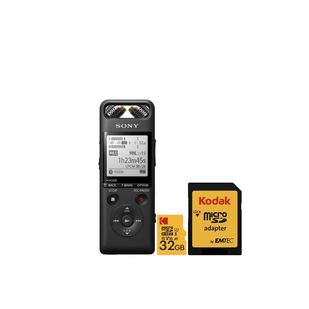 Sony PCM-A10 High-Resolution Audio Recorder with 16GB Memory and