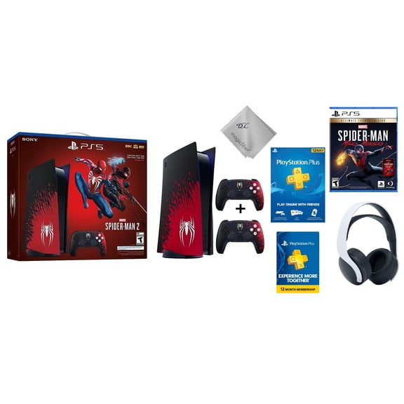 Sony PS_5 Disc Edition Slim Console Next-Gen 4K Gaming & Blu-ray, 1TB SSD Storage, Compact Design, PlayStation_5 Slim