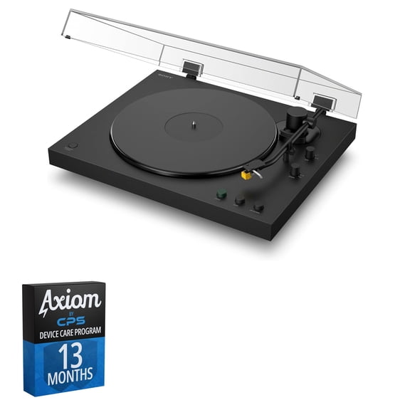 Sony PS-LX5BT Bluetooth Turntable Record Player + 13-Month Axiom Care