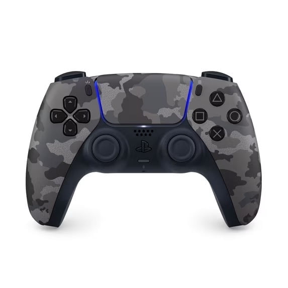 Sony PS5 DualSense Wireless Controller - Grey Camouflage (Sold without manufacturer warranty)