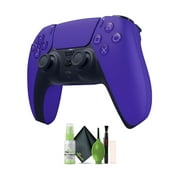 Sony PS5 DualSense Wireless Controller V2 (2024 Model) - Galactic Purple + Diginerds Cleaning Kit + Microfiber Cleaning Cloth