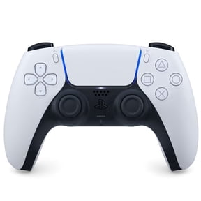 Sony PS5 DualSense Wireless Controller - White (Sold without manufacturer warranty)