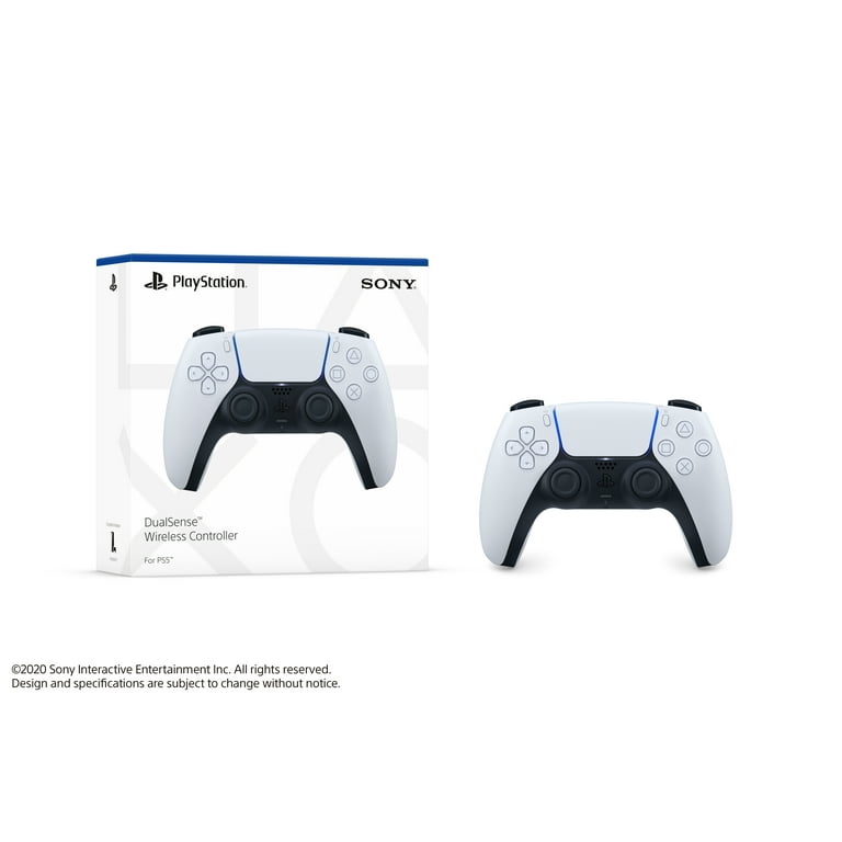 Sony PS5 DualSense Wireless Controller - White - Walmart.com
