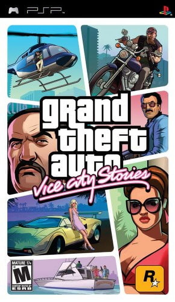 Sony PSP Grand Theft Auto Vice City Stories (Action Game)